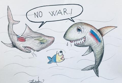 No war ukraine russia no war