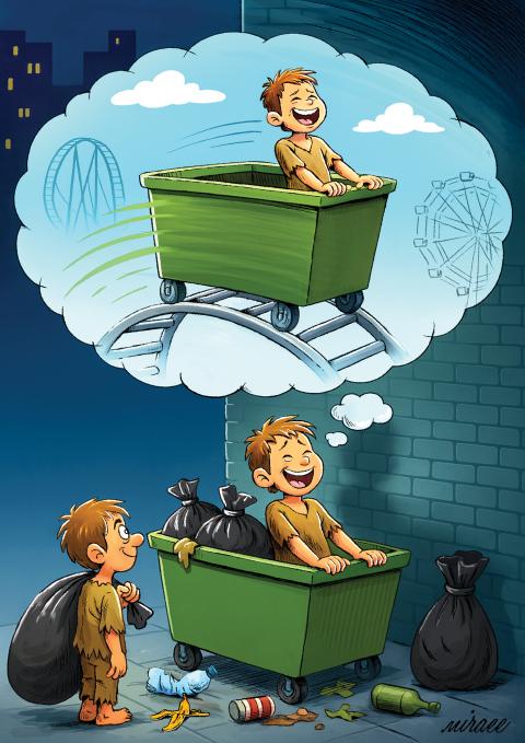 Life in a Dumpster, Dreams of an Amusement Park