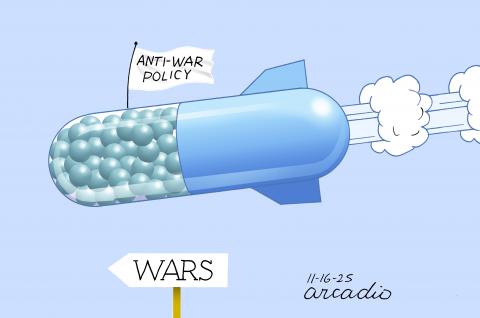 No more wars in the world.
