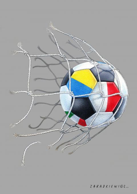 The ball is in play