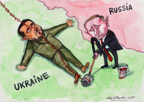 Putin draws a new border between Russia and Ukraine.