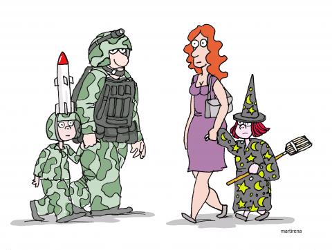 Children costume party