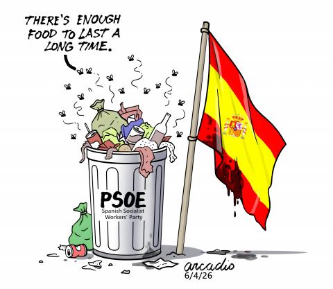 Democracy and corruption in Spain.