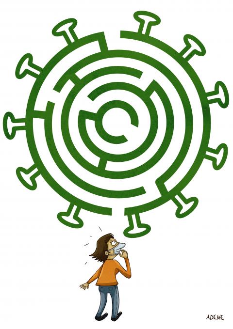 Coronavirus Maze