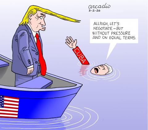 Cuba in trouble.