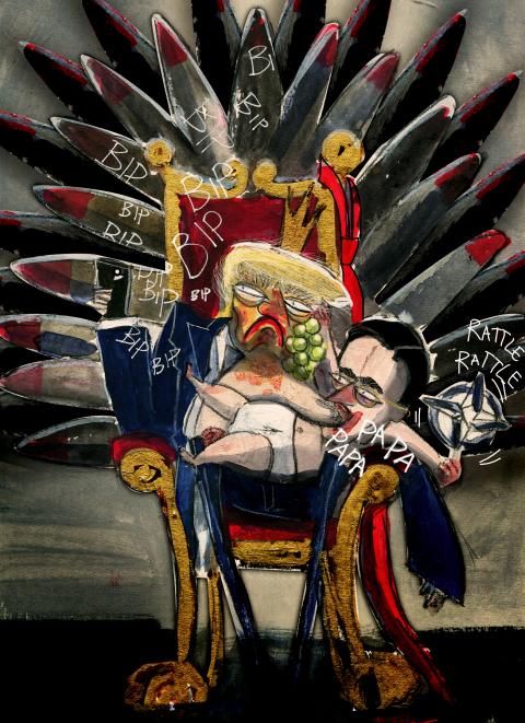 Sucking on Trumps teet