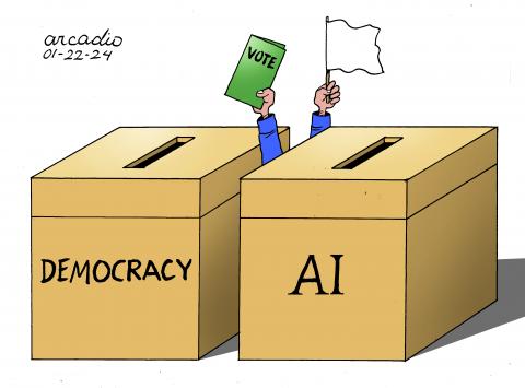 Hard times for Democracy.