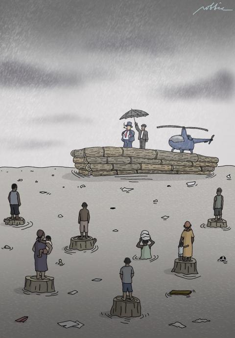 The rich build their empire at the expense of the poor