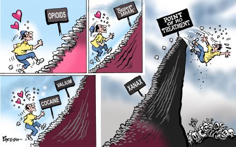 The dangerous way for the youth