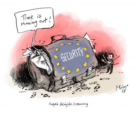 European Special Summit with Selenskyj on Security and Defense in Brussels.
