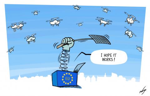 Drone incursions around EU’s critical infrastructure sites