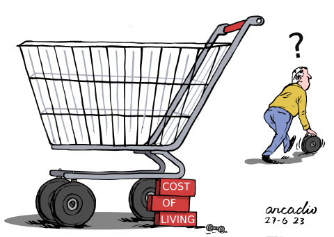 Shopping in times of crisis.