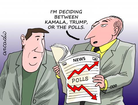 Polls in USA.