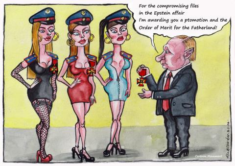 Putin awards models-KGB officers