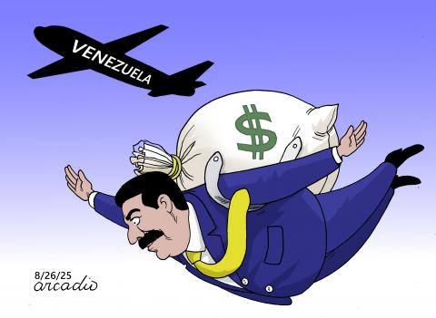 Maduro in trouble.