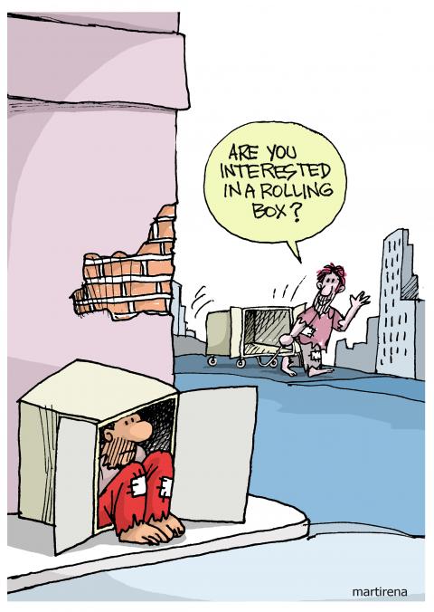 Selling those who live on the street