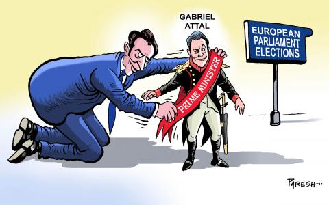 Macron picks youngest Gabriel Attal