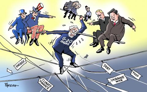 Balancing act for India on divisive issues