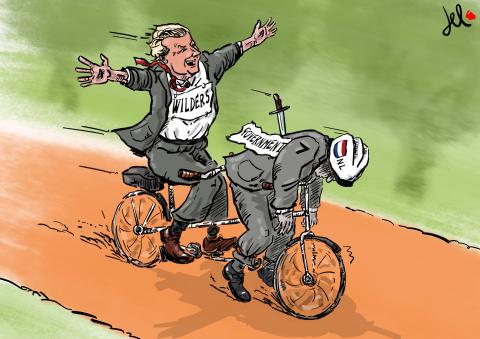 wilders government cartoon del rosso