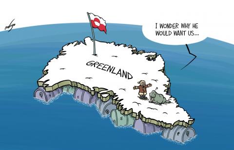 U.S. President Donald Trump wants to take control of Greenland, a vast, sparsely populated island, known for an abundance of raw materials, including oil and gas