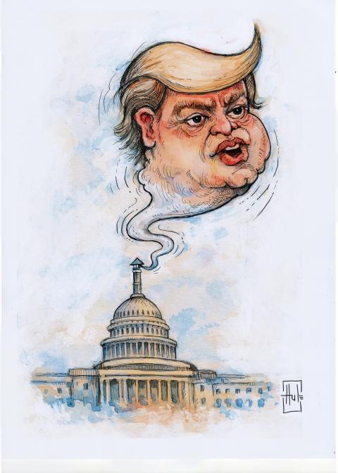Donald as Pope 2