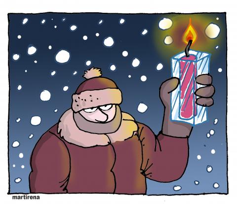 Low temperatures and blackouts
