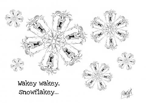 Wakey wakey snowflakey