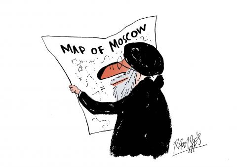 Map of Moscow