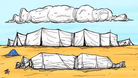 forced diplacement & death in gaza
