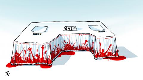 Ceasefire talks on Gaza war 