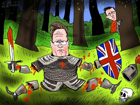 Exit Starmer freely after Monty Python