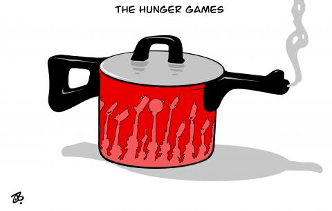 The Real Hunger Games in Gaza !
