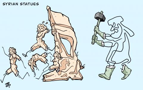 Syrian Statues 