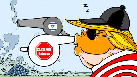 Blowing up a ceasefire !