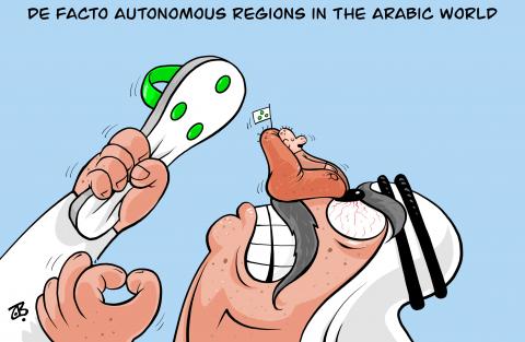 De facto autonomous regions in the Arabic world