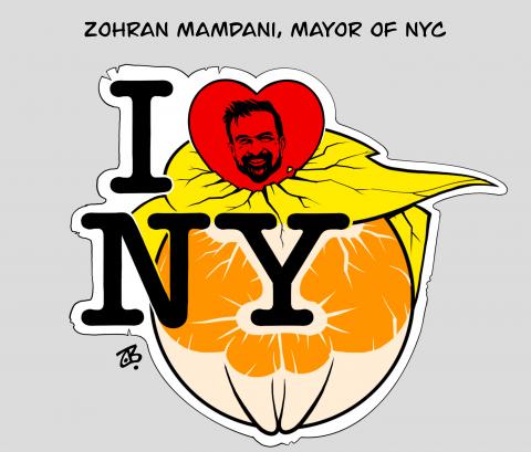 Zohran Mamdani, Mayor of NYC 