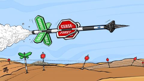 Israel’s ceasefire violations !