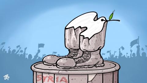 Syria , one year after the dictatorship 