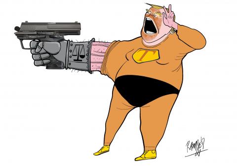 The Donnie, weaponizes the law