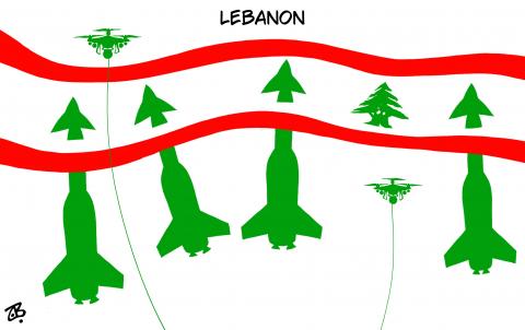 Lebanon under attack