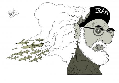 Rockets over Israel 