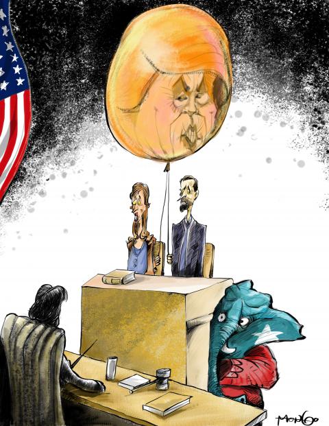 Donald Trump Jr declara en el juicio por fraude contra el emporio familiar por inflar el valor de sus bienes y los votantes republicanos se preocupan...