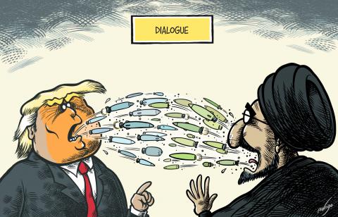 The US and Iran have been signalling that a peace deal is imminent, but continue bombing each other's positions