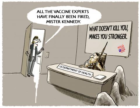 Robert F. Kennedy dismisses vaccine experts