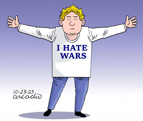 No more wars.
