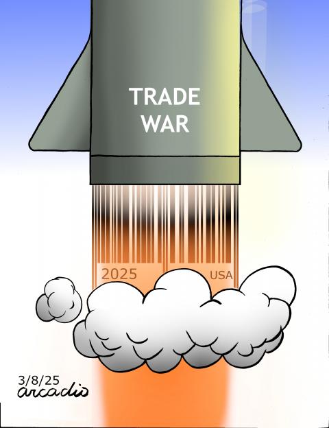 Trump and his tariffs,
