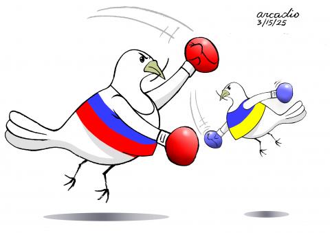 Peace talks.Peace