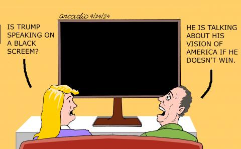 Donald Trump's vision.