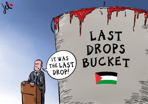 palestine cartoon del rosso