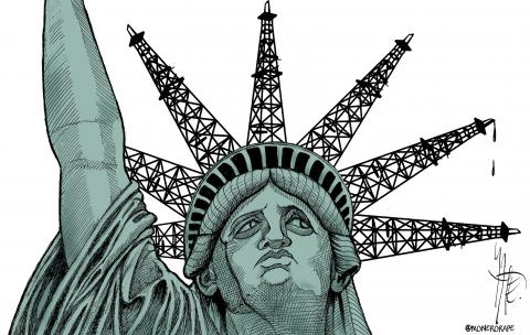 Trump feels he has the freedom and military power to plunder the world's oil.